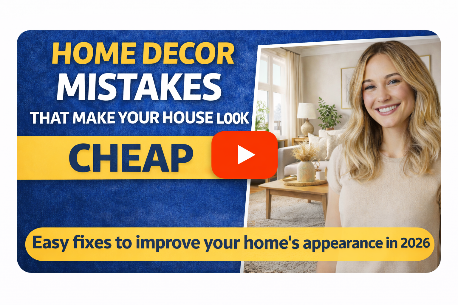 home decor mistakes that make your house look cheap