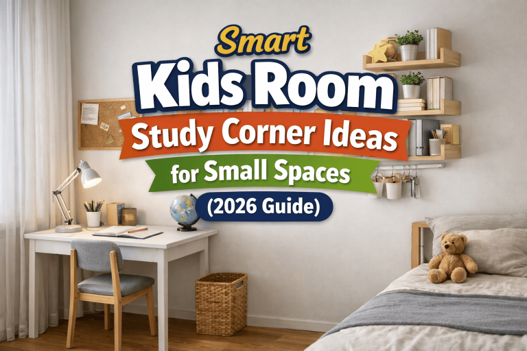smart kids room study corner ideas for small spaces in 2026