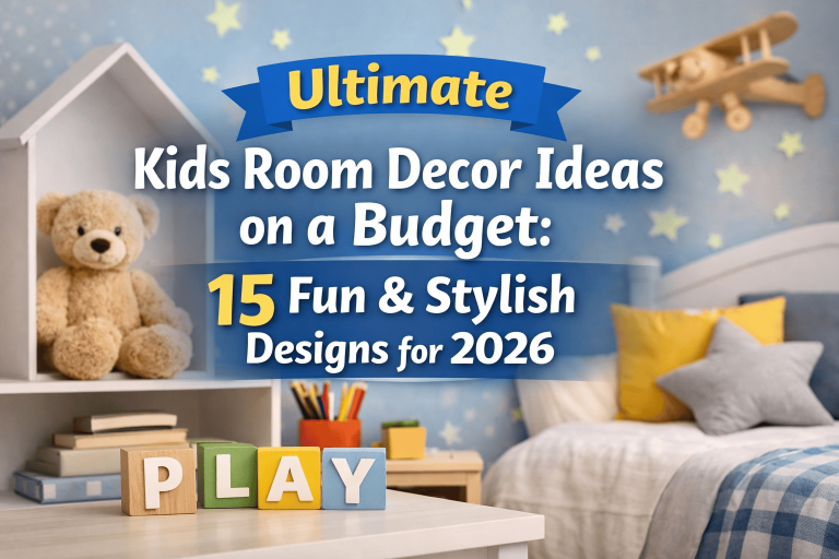 ultimate kids room decor ideas on a budget for small rooms in 2026